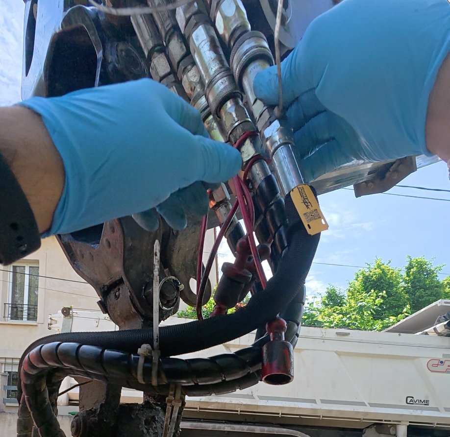 Remplacement raccords hydrauliques